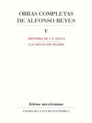 cover image of Obras completas, V